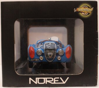 Peugeot 302 DarlMat roadster Le Mans Norev 1:18 - 2