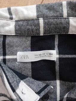 Flanelová košela, ZARA, velk. 164 - 2