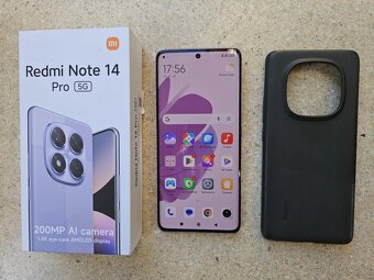 Xiaomi Redmi Note 14 Pro 5G 8GB/256GB,fialovy,kryt,,zaruka - 2