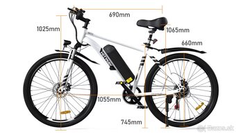 Predám nový elektro bicykel HITWAY BK15 - 2