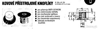 Ovládacie gombíky. - 2