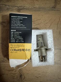 Moto h4 led ziarovka - 2