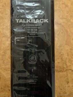 Skialp lyze K2 Talkback 88, dlzka 160cm - 2