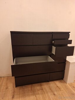 Dyhovana cierna suflikova komoda IKEA - 2