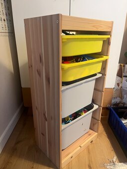 IKEA Trofast ram 44x91cm s boxami - 2