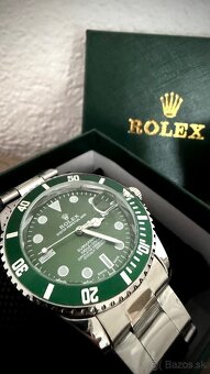 • Hodinky Rolex Submariner zelené • - 2