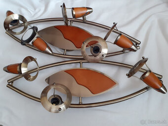 Bodové stropné svietidlá 2ks - 2