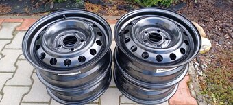 Plechove disky 15" 6J×15 H2 ET44 - 2