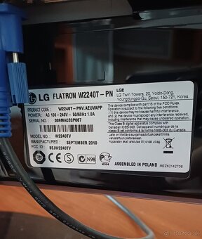 Monitor LG Flatron  22" - 2