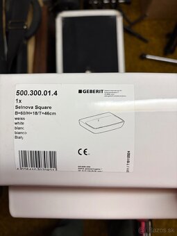 Keramicke umývadlo Geberit Selnova - 2