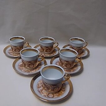 Kávová súprava, šálky Epiag Czechoslovakia - 2