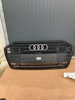 maska audi a6 c8 cerna 18-23 grill mrizka cerna - 2