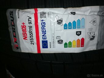 Predám nové pneu 215/55 R16 - 2