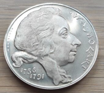 Medaila - M.Knobloch - W.A.Mozart - 2