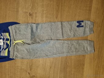 mikina,teplaky,tielka 110/116 nove - 2