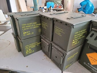 hermetické bedničky bedňa M2a1 + M19 + mega bedna - 2