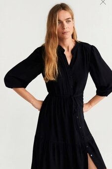 Trendy šaty z viskózy kolekcia Mango - 2
