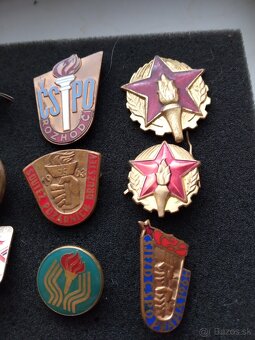 Odznaky požiarnicke.DHZ.Poziarnictvo. - 2