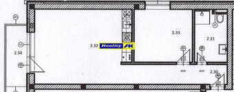2 izbový byt 55,67 m2 poschodie 2, na predaj novostavba Mart - 2