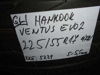 Hankook Ventus S1 evo2 225/55 R17 97W č.6L+z - 2