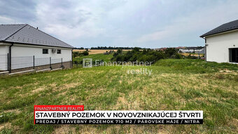 Stavebný pozemok 710 m², Párovské Háje, Nitra - 2