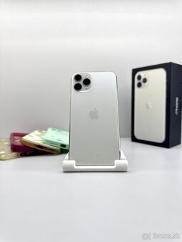 iPhone 11 PRO SILVER TOP STAV 100% BATÉRIA - 2