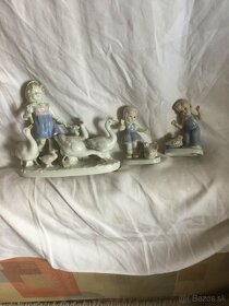 rôzne porcelánové keramické veci- sošky +iné - 2