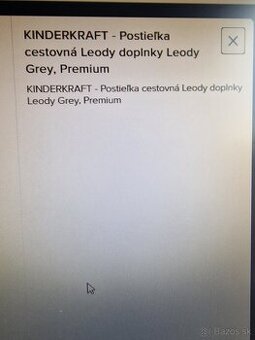 Predám detskú postieľku - 2