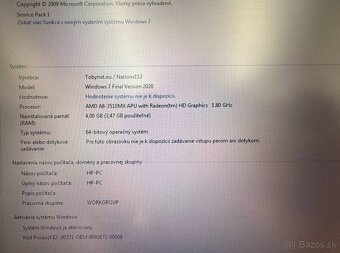 Notebook HP ProBook 6465b / AMD A8 / 4GB RAM / 250GB HDD - 2