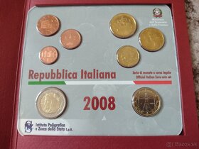 Euromince sada Taliansko 2008 - 2