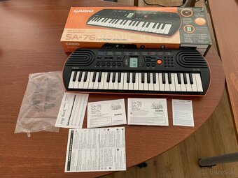 Detské klávesy CASIO SA-76 - 2