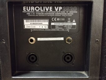 Predám Behringer VP 2520 Eurolive - 2