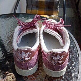 Tenisky adidas ružové superstar - 2