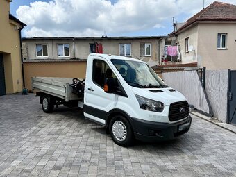 FORD TRANSIT 96KW VALNÍK S HYDRAULICKOU RUKOU NA 2055KG ČR 1 - 2