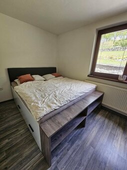 Spálňová zostava manželská posteľ skriňa komoda - 2