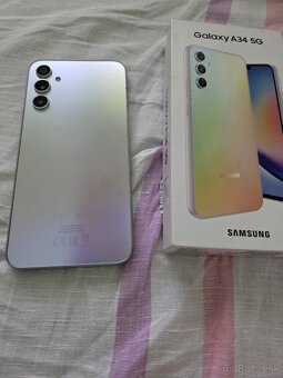 Samsung A55 5g duos tmavo modrý navy v záruke do 3 2027 8gb - 2
