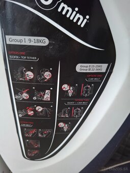 G Mini Isofix 9-18kg znizena cena - 2