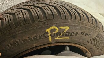 Continental WinterContact TS 850 na diskoch 195/65 R15 91T - 2