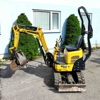 minibager Yanmar SV08, RV2020, Mth1560, rýpadlo (960kg) - 2