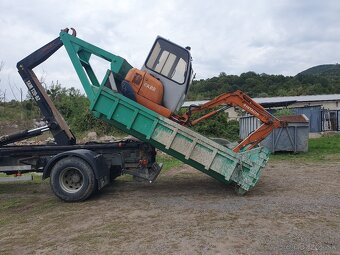 Minibager , preprava materialu - 2