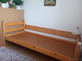 Drevený rám postele 90x200 - 2