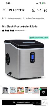 Vyrobnik ladu Klarstein Mr. Black - 2