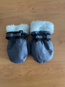 Detské softshell rukavice do snehu 3-4 roku - 2