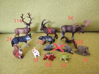 schleich , figúrky , Schleich, zvieratká - 2