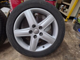 Predám lektróny audi 5x112 , 225/50 r17 - 2