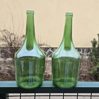 Sklenené fľaše na víno 1,5 litra - 2