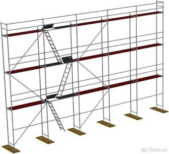Predám lesenie Plettac P70 + rezačky - 2