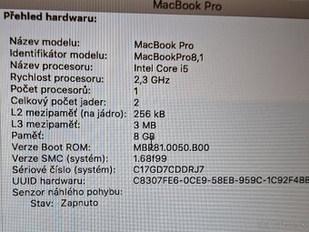 Apple MacBook 13 pro, I5, 8gb, 256gb. - 2