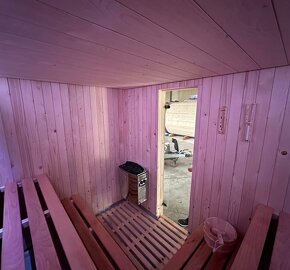 Zahradna sauna interierova - 2