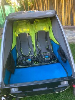 dvojmiestny cyklovozík thule chariot sport - 2